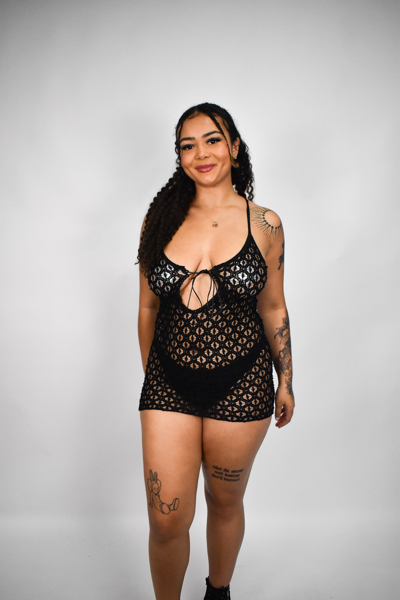 Lace Princess Mini Dress