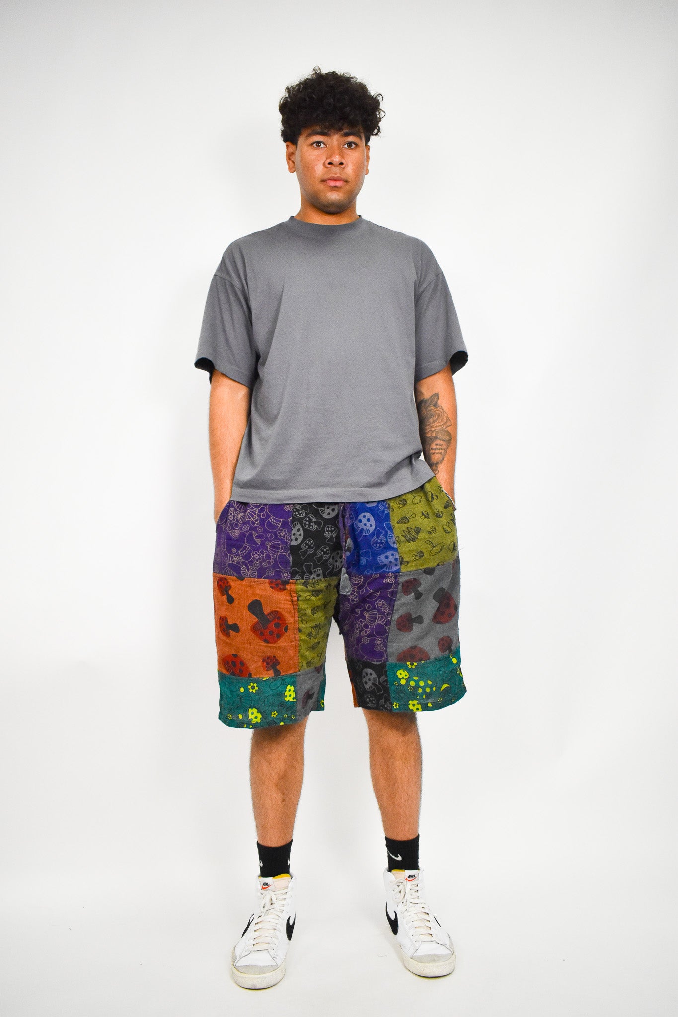 Mushroom Glow Flow Shorts