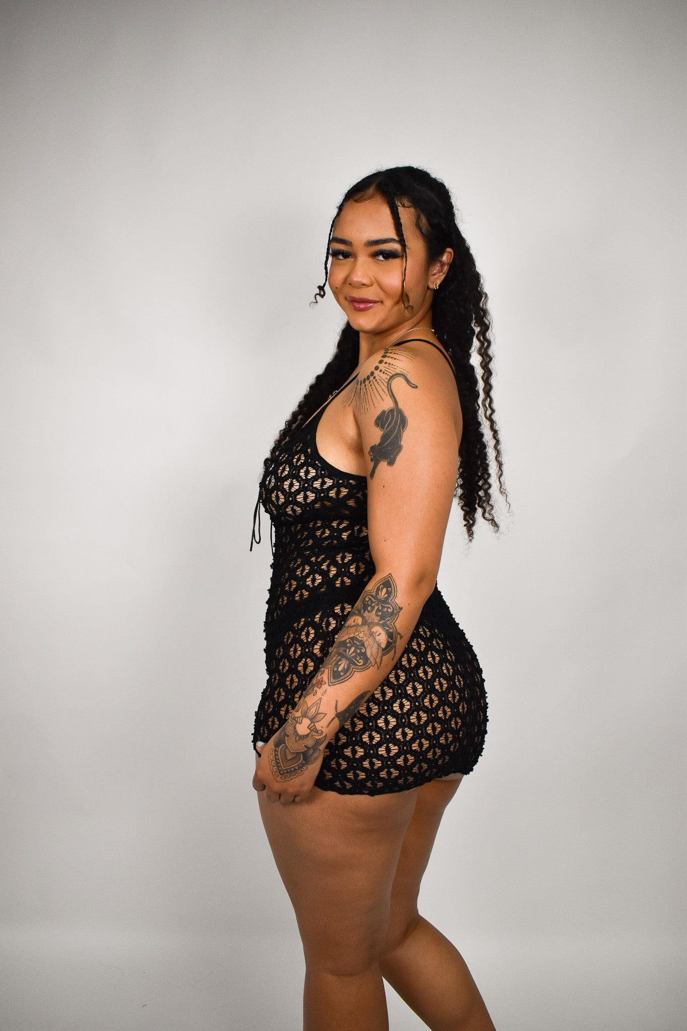 Lace Princess Mini Dress