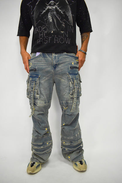 Utility Stoned Cargo Pants
