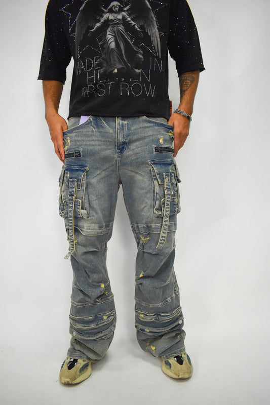 Utility Stoned Cargo Pants