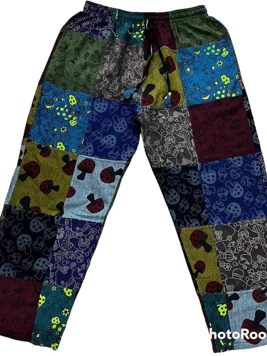 Glow Mushroom Tapered Flow Pants