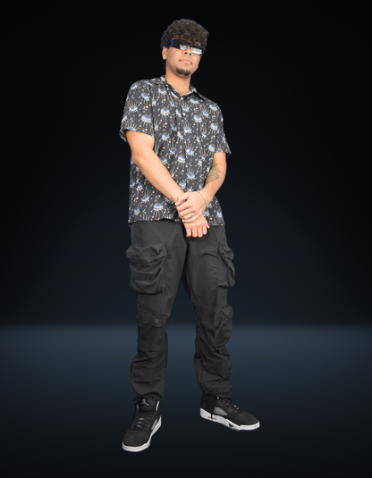 3D Grave Cargo Pants