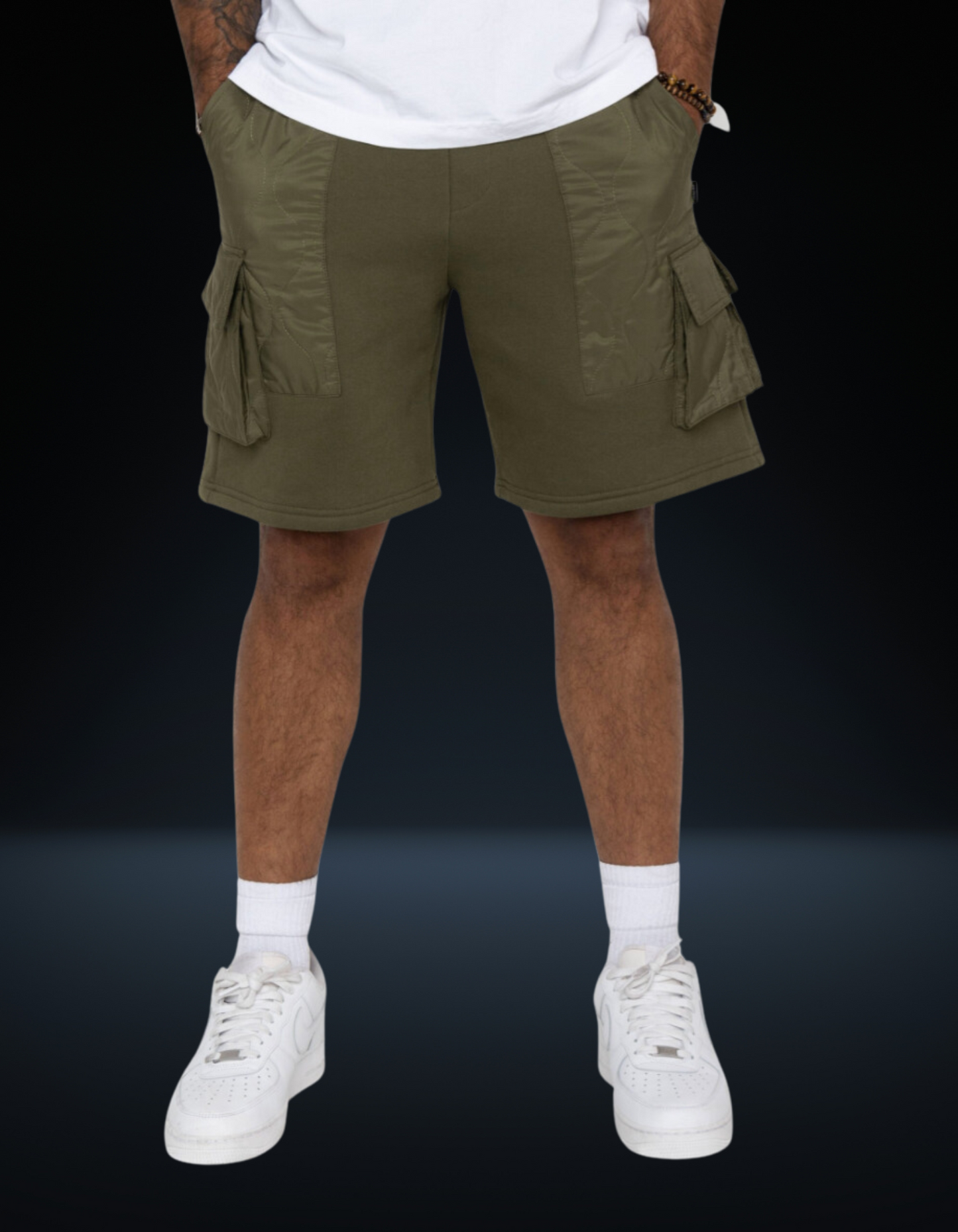 Hybrid Shorts Olive